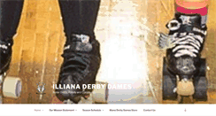 Desktop Screenshot of illianaderbydames.com